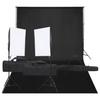 VidaXL Photo Studio Kit with Lighting and Backdrop Photography Light Background System Kit 3094744