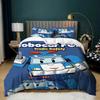 Exquisite Catoo R-Robocar P-Poli Bedding Set 3D Digital Print Duvet Cover Set Twin Full Queen King Size Teen Bedroom Decor gift