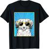 Kooikerhondje Портрет Поп-арт Собака Kooiker Солнцезащитные очки Футболка