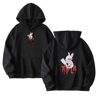Толстовка унисексXPLR Rabbit Sam Colby Merch Толстовки Зимняя с капюшоном Милая уличная одежда Толстовка с длинными рукавами и кроликом Толстовки