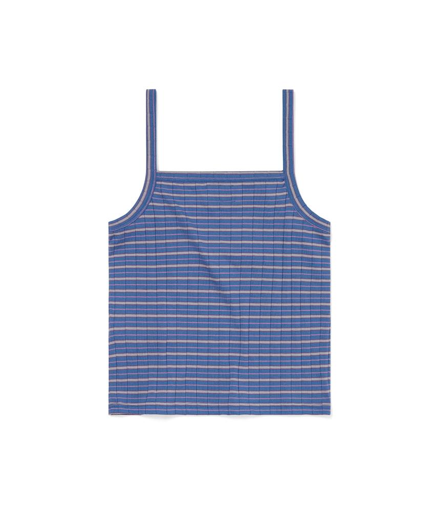 THISISNEVERTHAT Sleeveless Striped W Top Blue