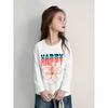 27Home Brand Children's Clothing Pure Cotton Printed Long-Sleeved T-Shirt Spring New Style 2026 Baby Clothes Girls' Bottoming Shirt