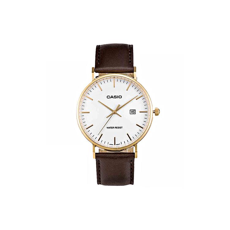 Casio Мужские ЧАСЫ 39мм Белые MTH-1060GL-7APF