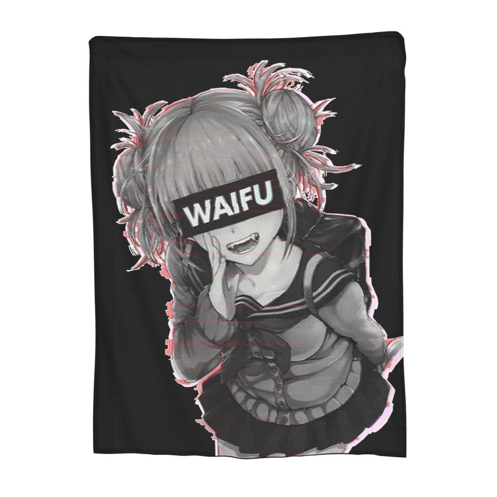 Himiko Toga Boku No My Hero Academia Blankets Soft Warm Flannel Throw Blanket Bedspread for Living room Picnic Travel Home Sofa