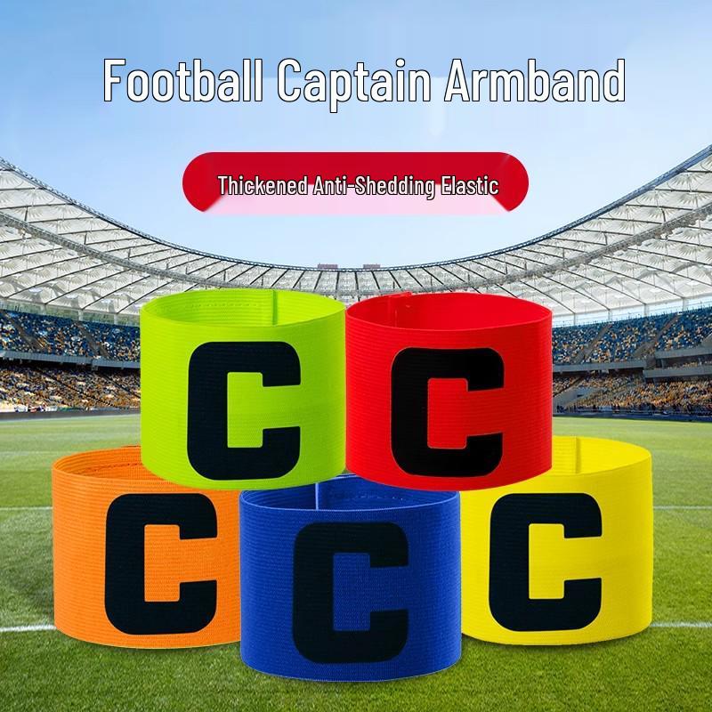 Эластичная противоударная капитанская повязка для футбола для взрослых и детей