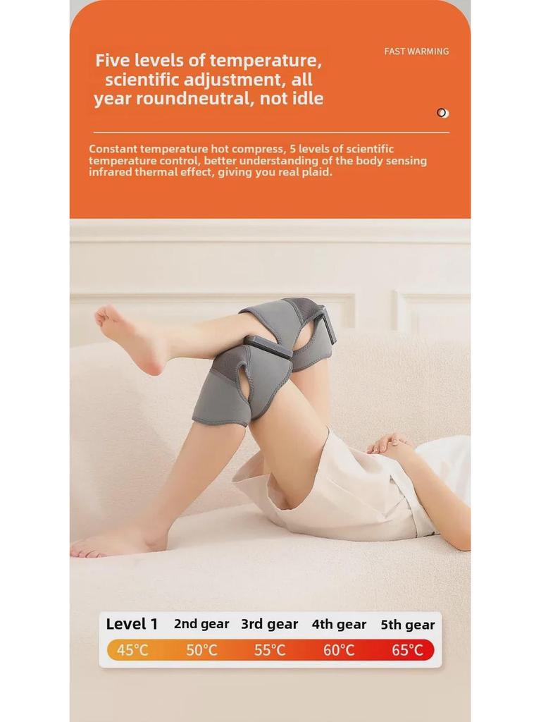 Электрические нагревательные наколенники - Самонагревающееся прижигание при болях в суставах и холодных ногах - Унисекс согревающая терапия