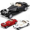 1/28 Alloy Vintage Car Retro 500K Car Model Static Collection Gift Cake Ornaments