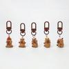 Забавный мультяшный брелок Capybara Kawaii Animal Keyring Прекрасный рюкзак Подвеска Ключ Подвесное украшение для пары Подарки