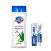 Crest 7-Effect Toothpaste & Safeguard Aloe Shower Gel Bundle