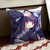 Аниме NNekopara Наволочка Двусторонняя Мягкая Прочная Наволочка для Подушки Дом Автомобиль Многоцелевое Использование для Ежедневного Комфорта