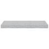 Vidaxl Półki Ścienne, 2 Szt., Szarość Betonu, 60 X 23,5 X 3,8 Cm, Mdf