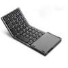 Folding Keyboard B033 BT Wireless Mini Keyboard Rechargeable Small Wireless Keyboard with Touch Pad for Tablet/pad/mobile Phone