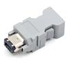 1 шт. гнездовой разъем 6-контактный Firewire IEEE 1394 для Yaskawa для серводвигателя Panasonic энкодер 6P Sm-6E штекер энкодера