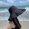 Fashionable And Casual Fisherman Hat For Women'S Summer Anti Uv Sunshade Hat