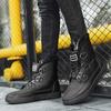 Обувь для мужчин Зимние теплые ботинки для отдыха на природе Нескользящая платформа Альпинистская обувь Удобные рабочие ботинки по щиколотку для мужчин