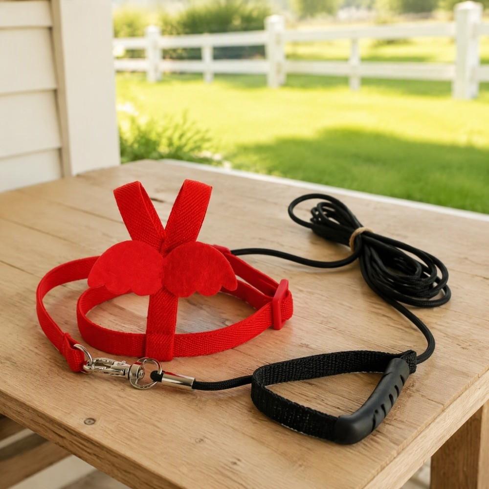 Adjustable Bird Flying Harness Lightweight Pet Bird Harness Small Bird Harness For Parrots