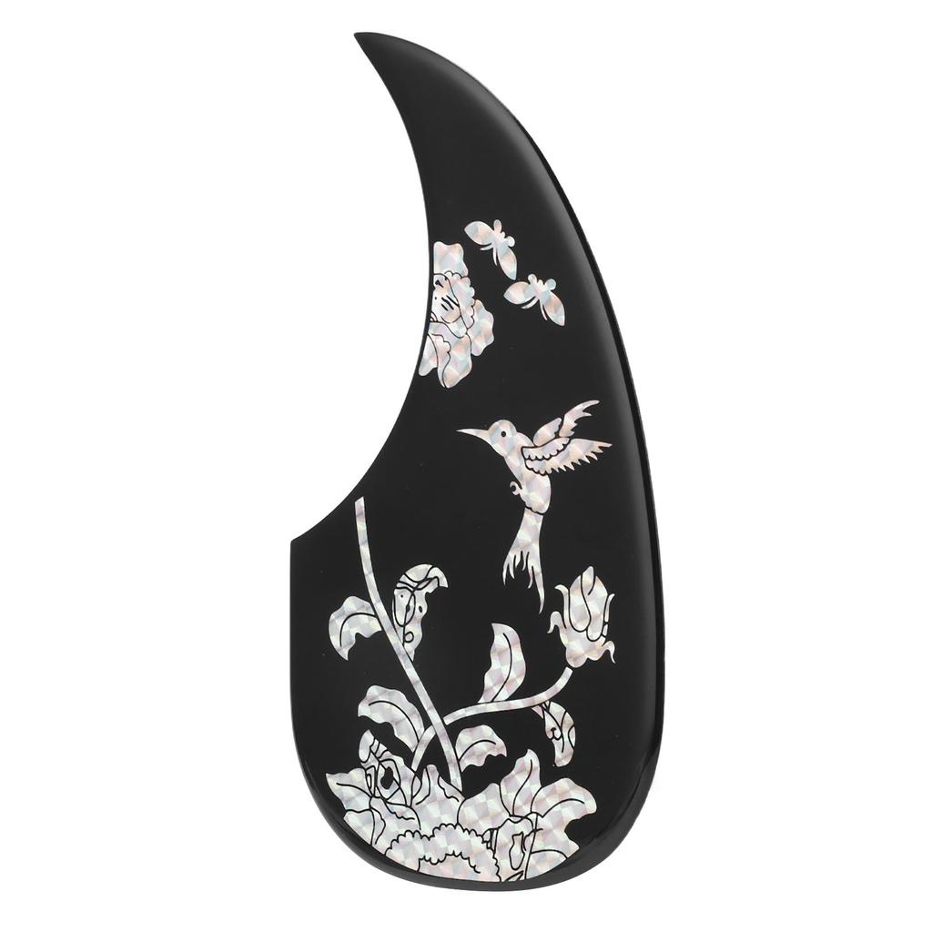 Guitar Pickguard Precisely Cut Beautiful Pattern Decorative Self Adhesion Acoustic Guitar Scratch Plate