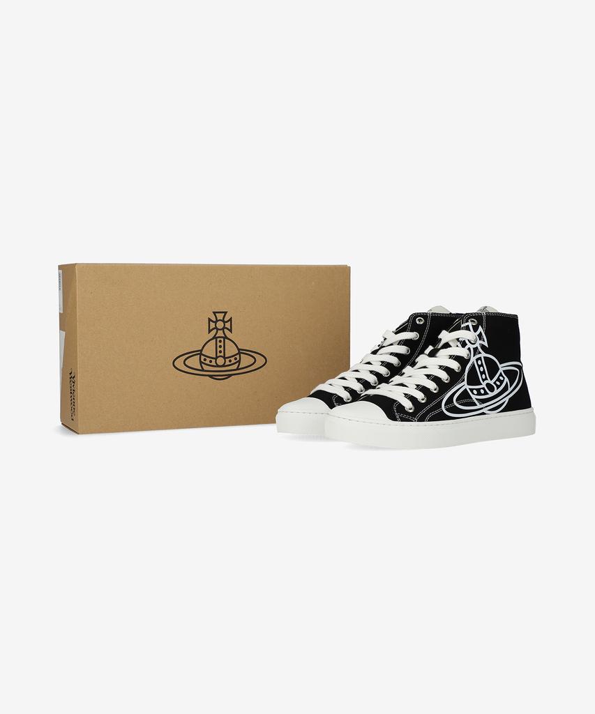 Высокие кеды Vivienne Westwood - Черный / 75010001Ww015Bn401
