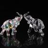 Cute Elephant Statue Mini Animal Statue Baby Elephant Ornaments Handicraft Desktop Ornaments Living Room
