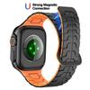 Ремешок для Apple Watch Series 10 Ultra 9 8 7 SE 6 5 4 3 2 1 46 мм 49 мм 45 мм 44 мм 42 мм Магнитный силиконовый ремешок