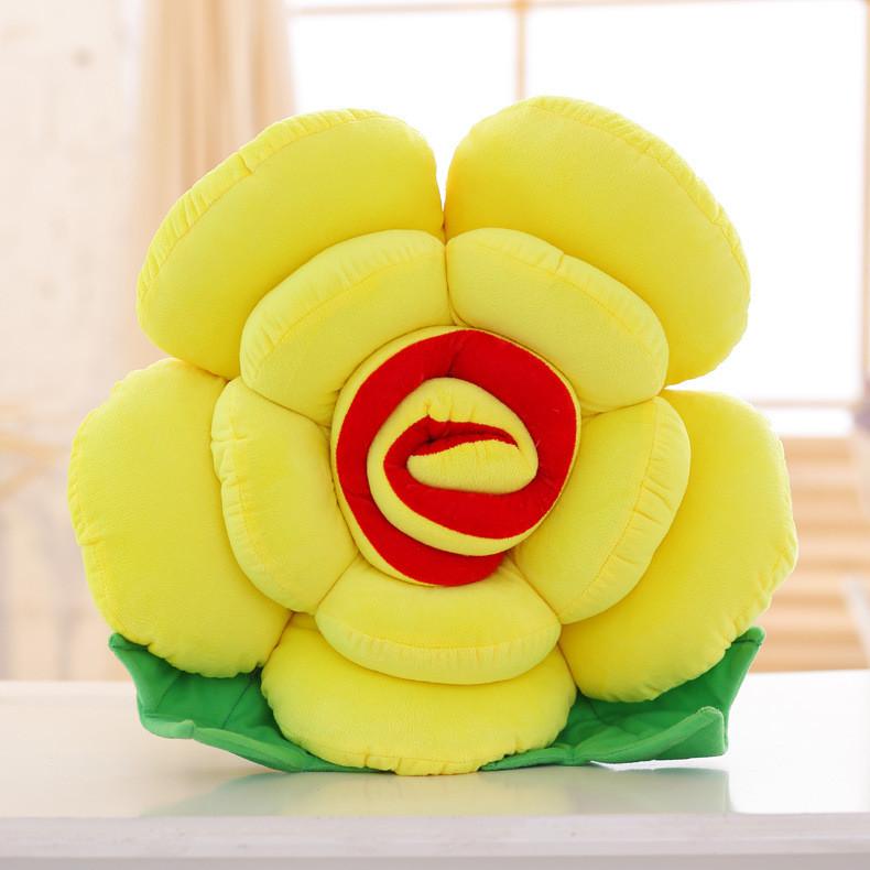 Подушка с цветком розы, диванная подушка на день Святого Валентина, плюшевая декоративная подушка для кровати, домашние подушки, подарки на день для мамы