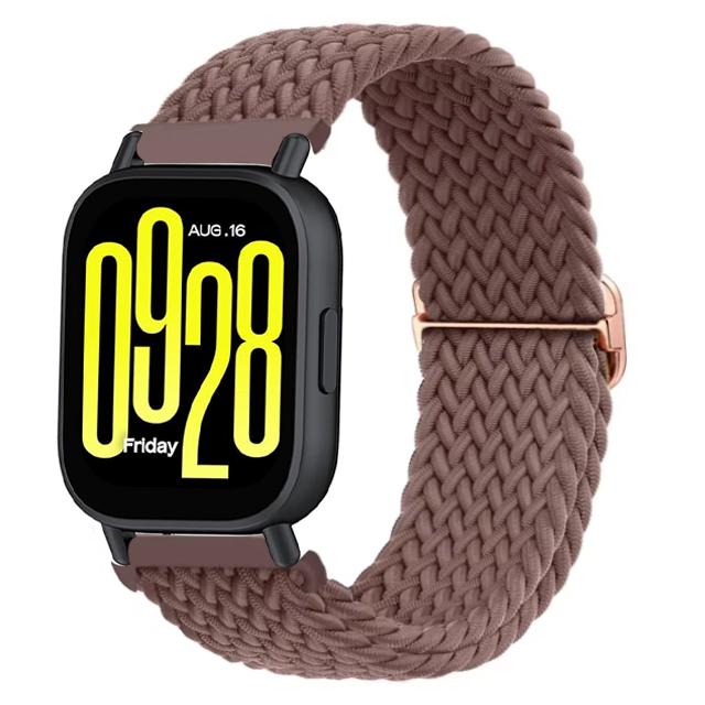 Плетеный solo loop ремешок для Redmi watch 5 active Аксессуары для умных часов сменный ремень браслет correa Redmi watch 5 lite Ремешок