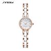 Newest Women Fashion Wristwatch Shinning Rose Golden Bracelet Women Watches Luxury Diamond Quartz Watches for Women
