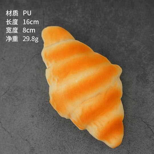 Хлебные модели, украшенные ржаным хлебом, багетом, тостами, медленным поп-десертом, витрины кондитерской с различными стилями фотографического реквизита