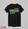 Винтажная ретро футболка Kawasaki Green City – Стиль для мужчин или женщин Унисекс футболка