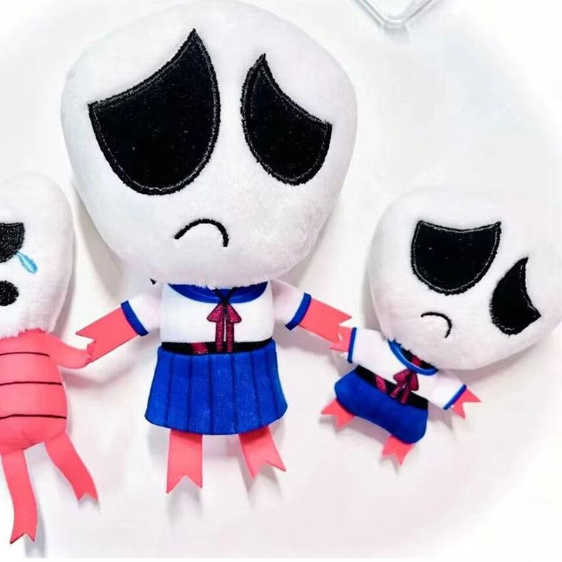 Mini 10cm Blue Angye Pendant Stuffed Toy Backpack Amazing Digital Circus Angye Plush Doll Kids Fans Gift Ornament Collect