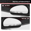87614-D7000 87624-D7000 Car Outside Rearview Mirror LED Turn Signal Light Repeater Indicator Lamp for Hyundai Tucson