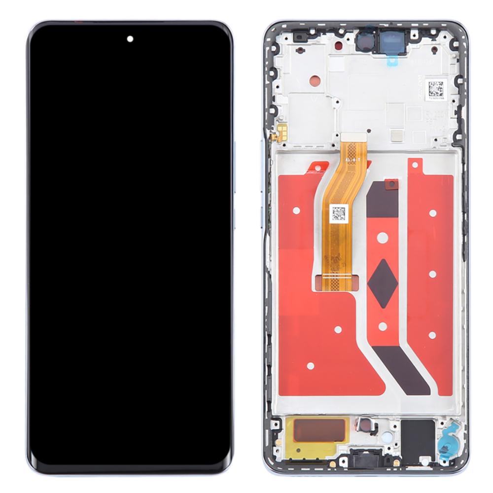 For Honor X9b 5G OEM Grade S AMOLED Screen and Digitizer Assembly+Frame (Without Logo)