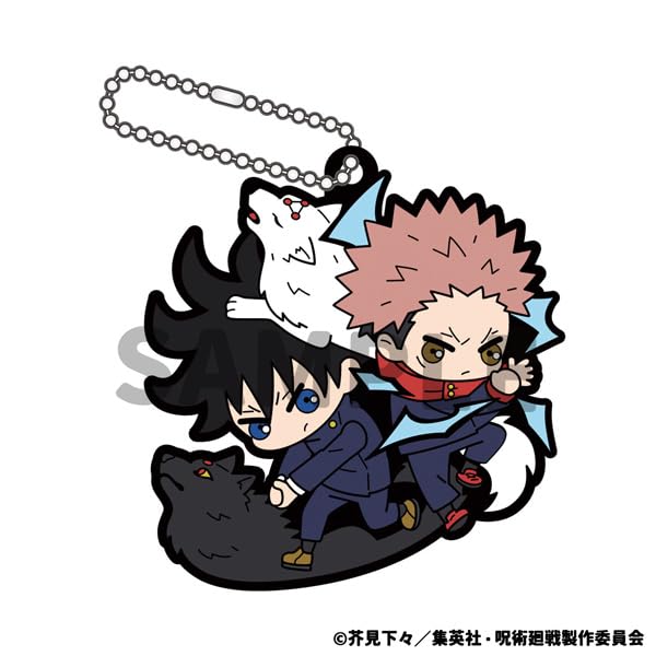 MegaHouse Резиновая Маскот Бадди Коллекция Jujutsu Kaisen 65мм ПВХ Окрашенная Полная Фигурка [Переиздание] (BOX) Прибл.