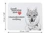 Czechoslovakian Wolfdog, Vlcak – Mouse pad with print, personalized dog-themed mouse pad | Art-Dog