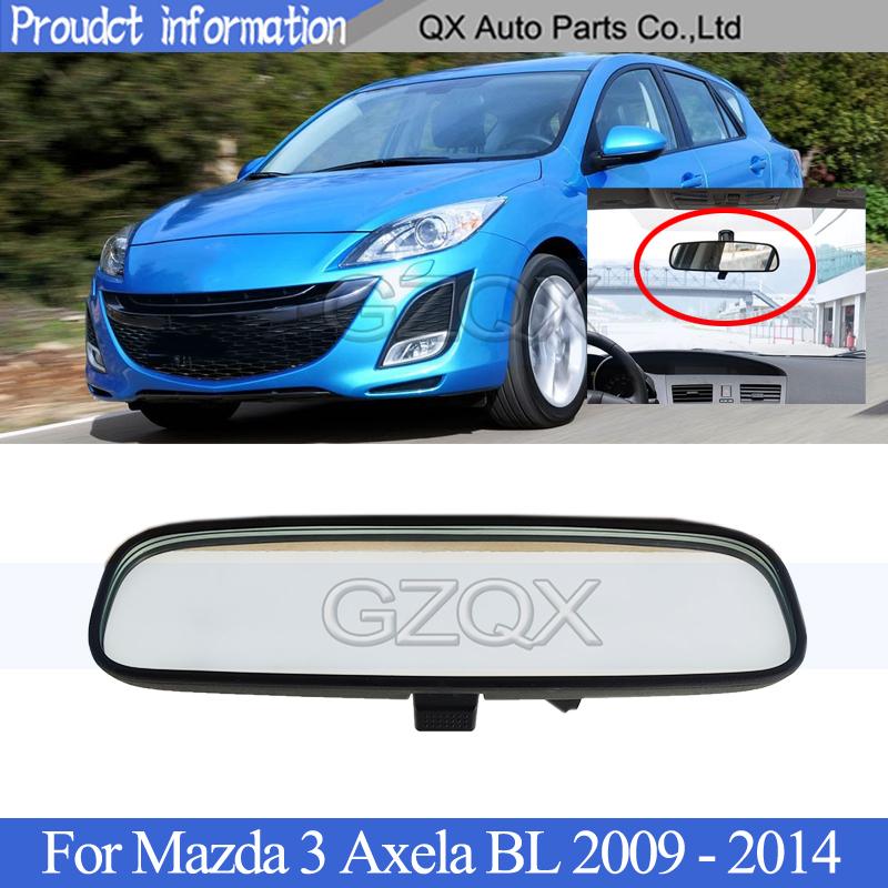 CAPQX Interior Rearview Mirror For Mazda 3 Axela BL 2009-2014 Mazda 2 DE 2007 2008 2009-2014 Inner Rear View mirror