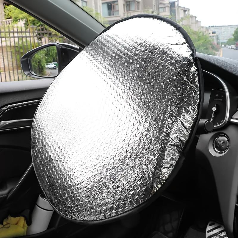 Car Steering Wheel Sun Shade Cover Universal Steer Protection Heat Reflective Interior Parts Protector