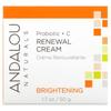 Renewal Cream, Probiotic + C, Brightening, 1.7 Fl Oz (50 Ml)