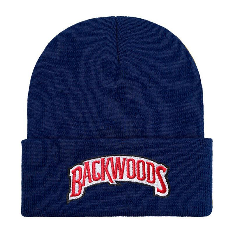 Вышитая шапка-бини Backwoods с регулируемой посадкой для уличной моды и холодной погоды