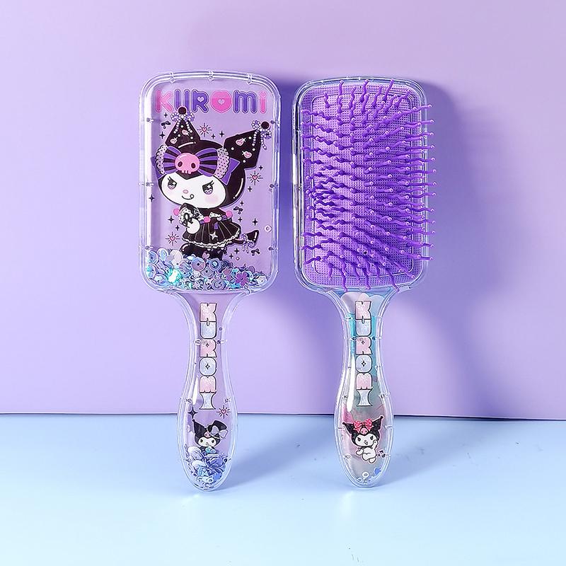 Кавайные расчески Sanrio Kuromi с воздушной подушкой и массажем, My Melody, Cinnamoroll, расческа для волос, парикмахерский инструмент, подарок для девочек