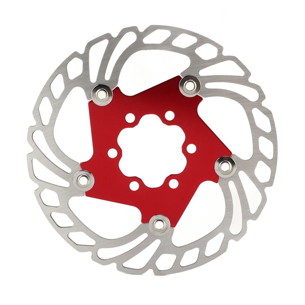 6 Bolts Road Bike Brake Disc Red Bike Floating Brake Disc Bike Brake Maintenance