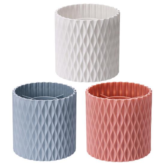 Вращающийся на 360° органайзер для кистей для макияжа, ведро для хранения кистей большой вместимости