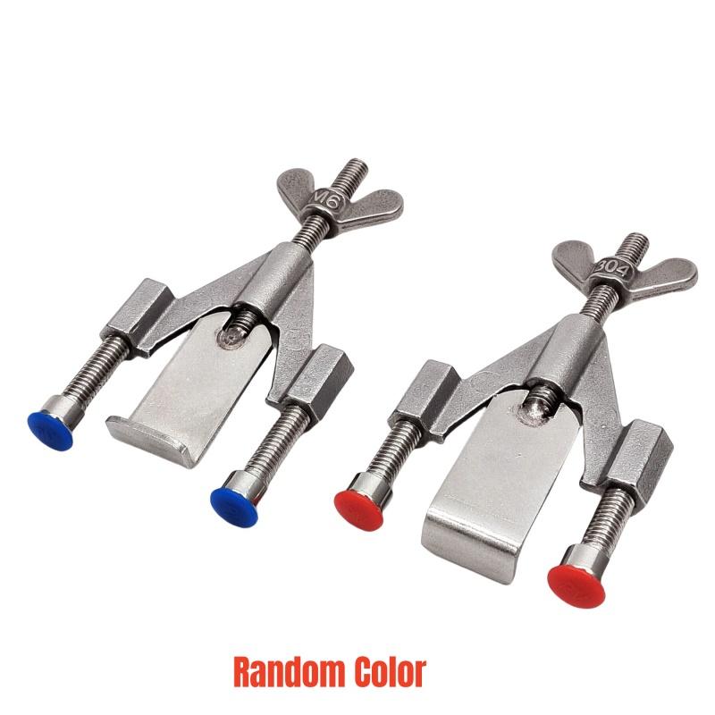 Stainless Steel Portable Door Lock Dual Nut Adjustment Travel Hotel Lock Anti-Theft Door Stopper Privacy Door Lock for Any Doors