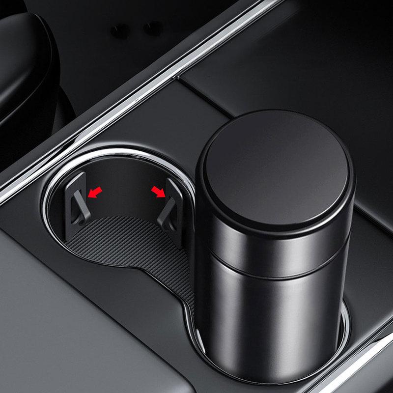 3pcs Universal Car Water Bottle Holder Fixing Clip Car Armrest Box Cup Limit Pad Car Water Cup Slot Limiter Auto Accessories