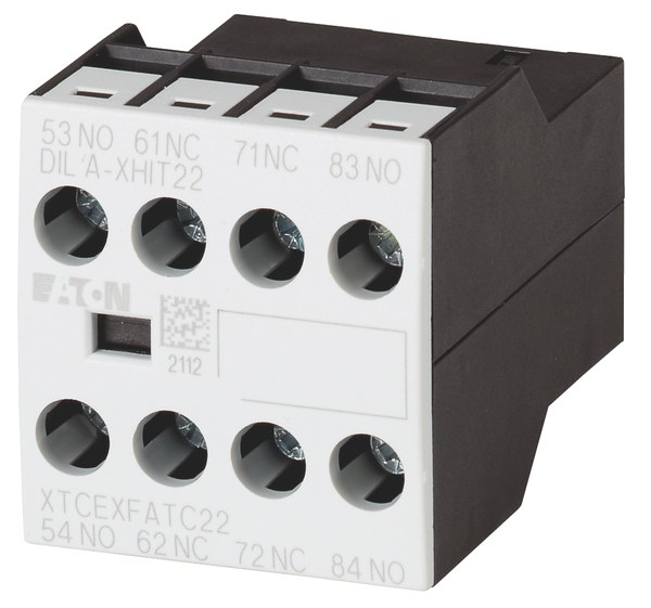 Auxiliary contacts 2NO 2NC high-mounted DILA-XHIT22