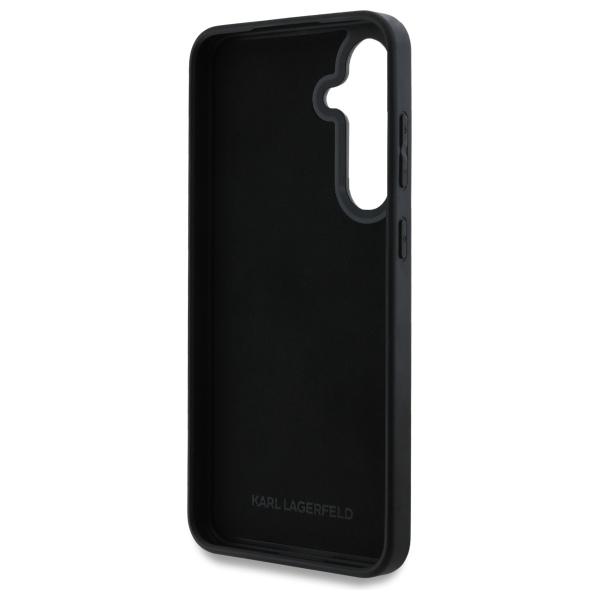 Karl Lagerfeld Klhcs24Fe3Drkcnk S24 Fe   S721 Czarny/Black Hardcase 3D Rubber Karl&Choupette