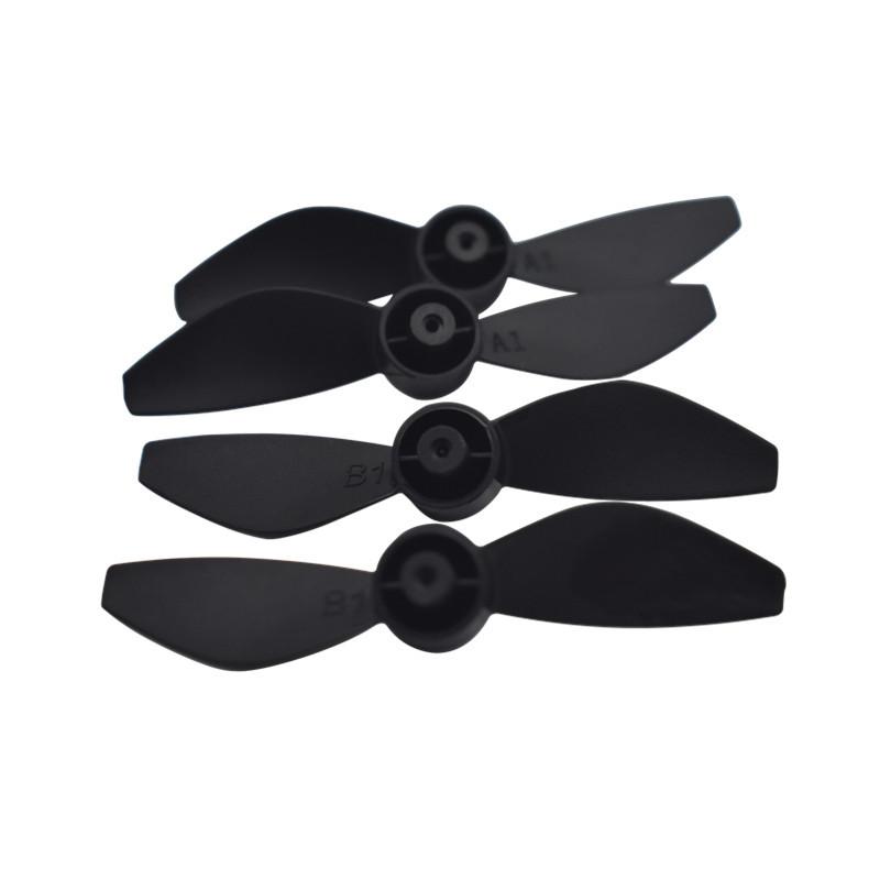 Original GT3/V66/CZ06/D16/i1 Pro Drone Propeller Paddles RC Drone Replacement Accessories Propeller Blade Black 1-5 sets