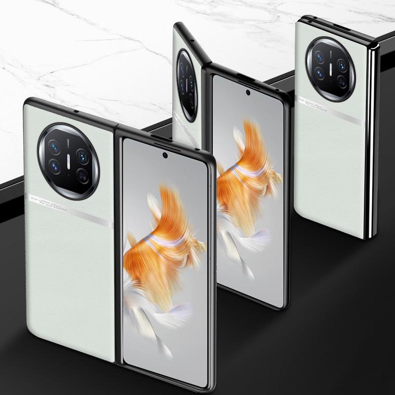 Защитный чехол из жидкой кожи для Huawei Mate X3 — защита от падения и обрастания — цельный — доставка по всему миру