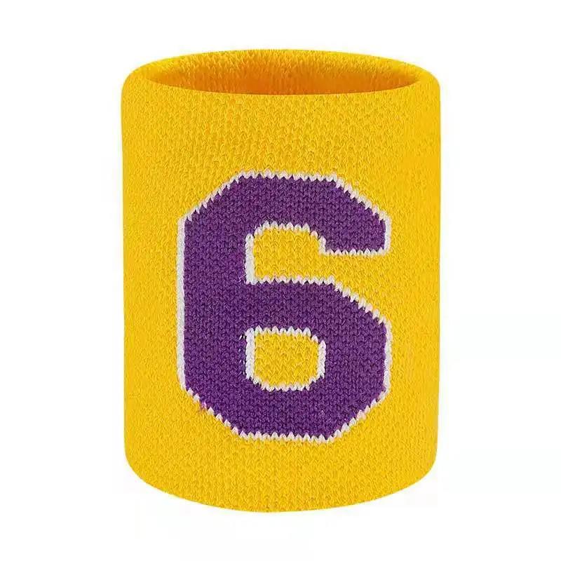 1PC Professional Basketball Sport Wristbands Fitness Sweatband Hand Wrist Support Brace Wraps Badminton Tennis Cotton Hand Band 1