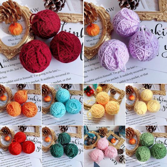 Шар из пенопласта, ручная работа, увеличивает праздничную атмосферу, износостойкость, украшения «сделай сам», шар из ротанга для украшения дома