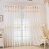 Европейский стиль Шторы для гостиной Готовый продукт Роскошная тисненая вышивка Жаккард Вилла Шторы